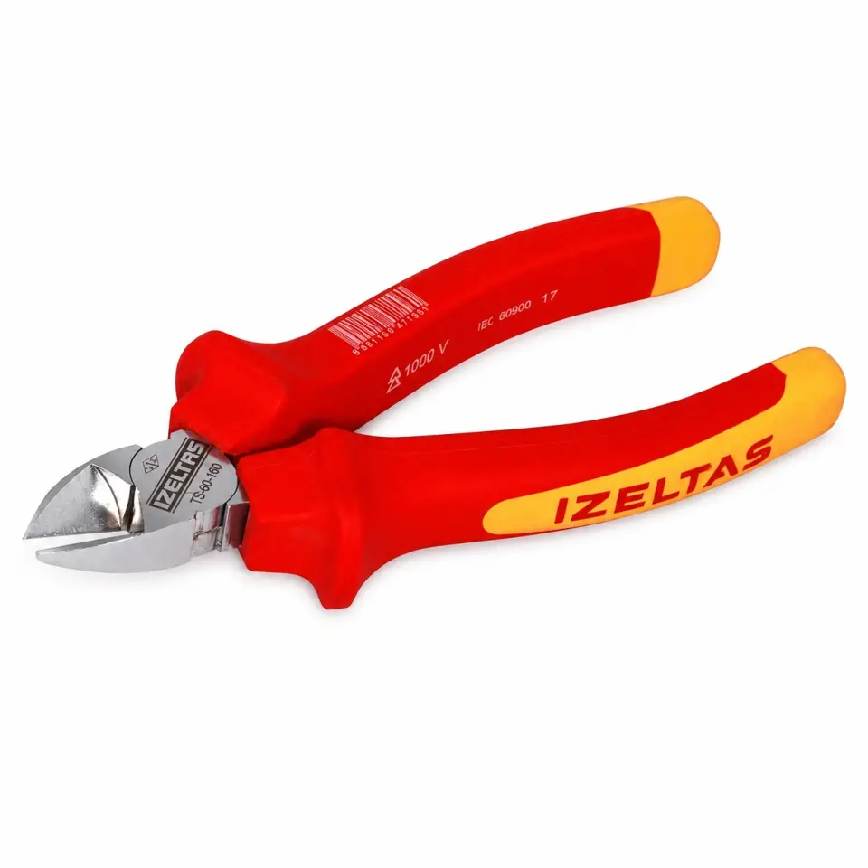 İzeltaş 180mm 1000v İzoleli Elketrikçi Yan Keski