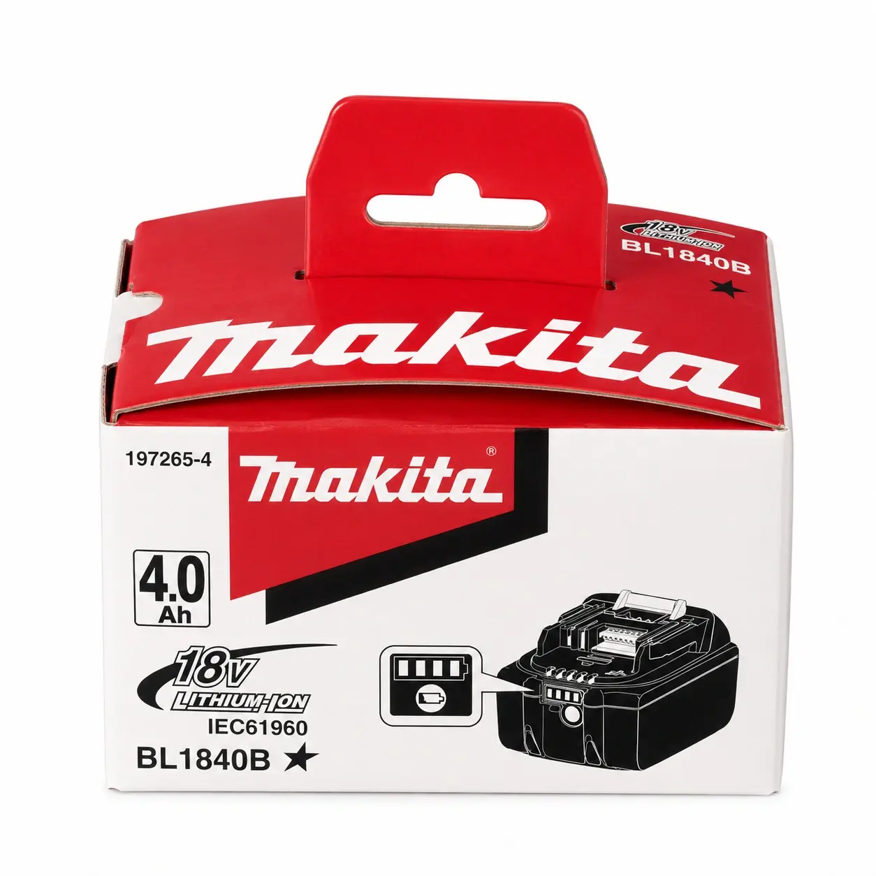 Makita Bl1840B 4.0 Ah Yedek Akü