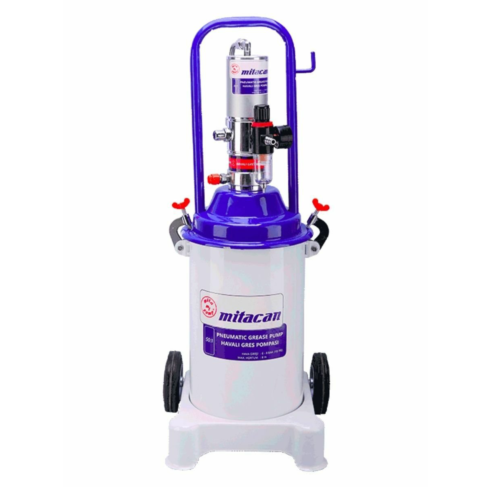 Mitacan 50:1 12Kg Havalı Gres Pompası