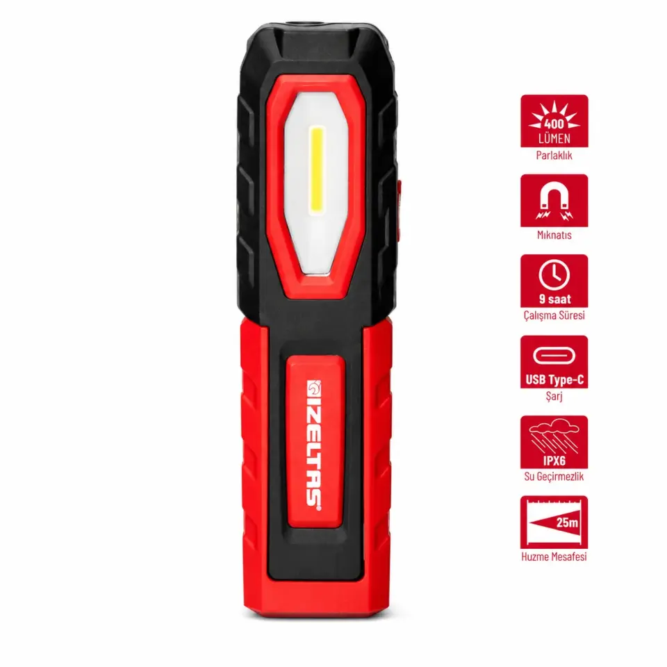 İzeltaş 400 Lm Cob Led Çalışma Lambası