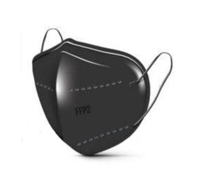 Parmask Ffp2 Maske Siyah