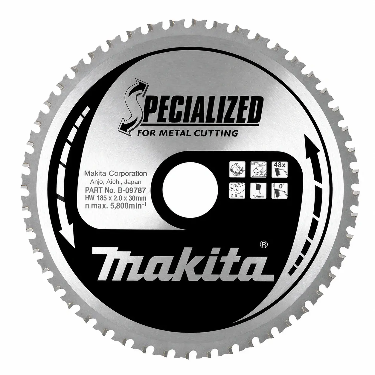 Makita Daire Testere 185*30 (48 Diş) B-09787