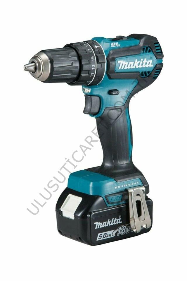 Makita DHP485RTJ 18V/5.0Ah/Li-ion Darbeli Matkap Vidalama