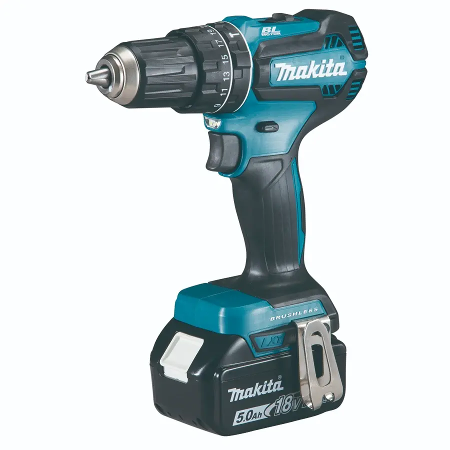 Makita Dhp485Rtj 18V/5.0Ah/Lion Darbeli Matkap Vidalama