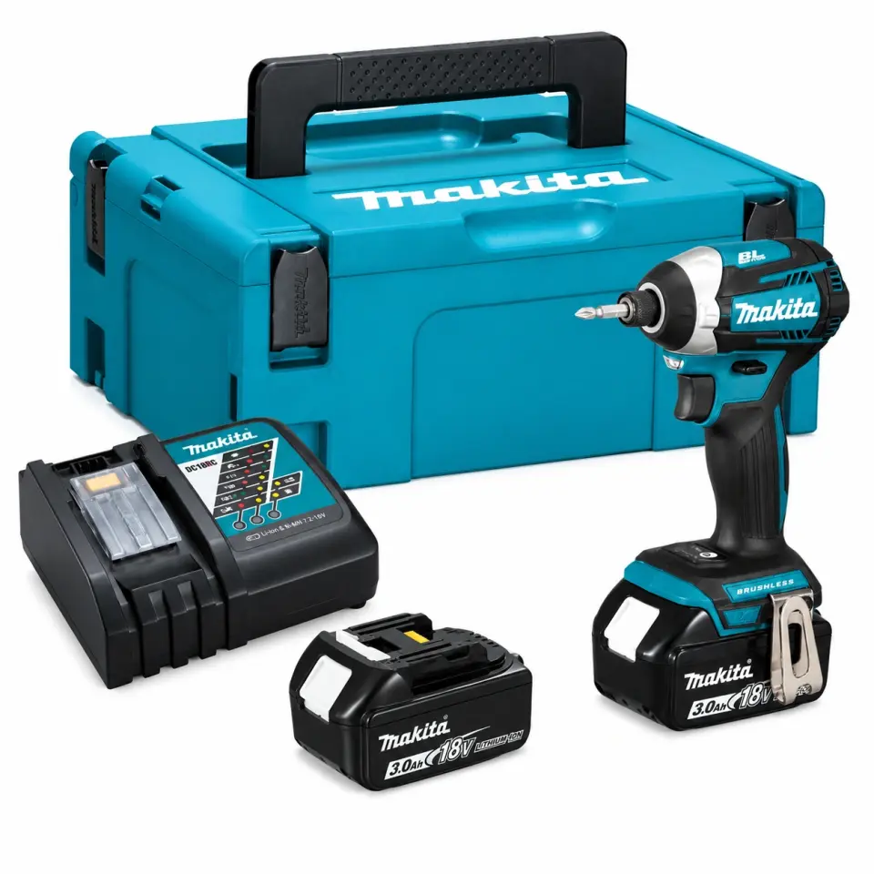 Makita Dtd154Rfj 18V/3.0Ah/Lion Darbeli Vidalama