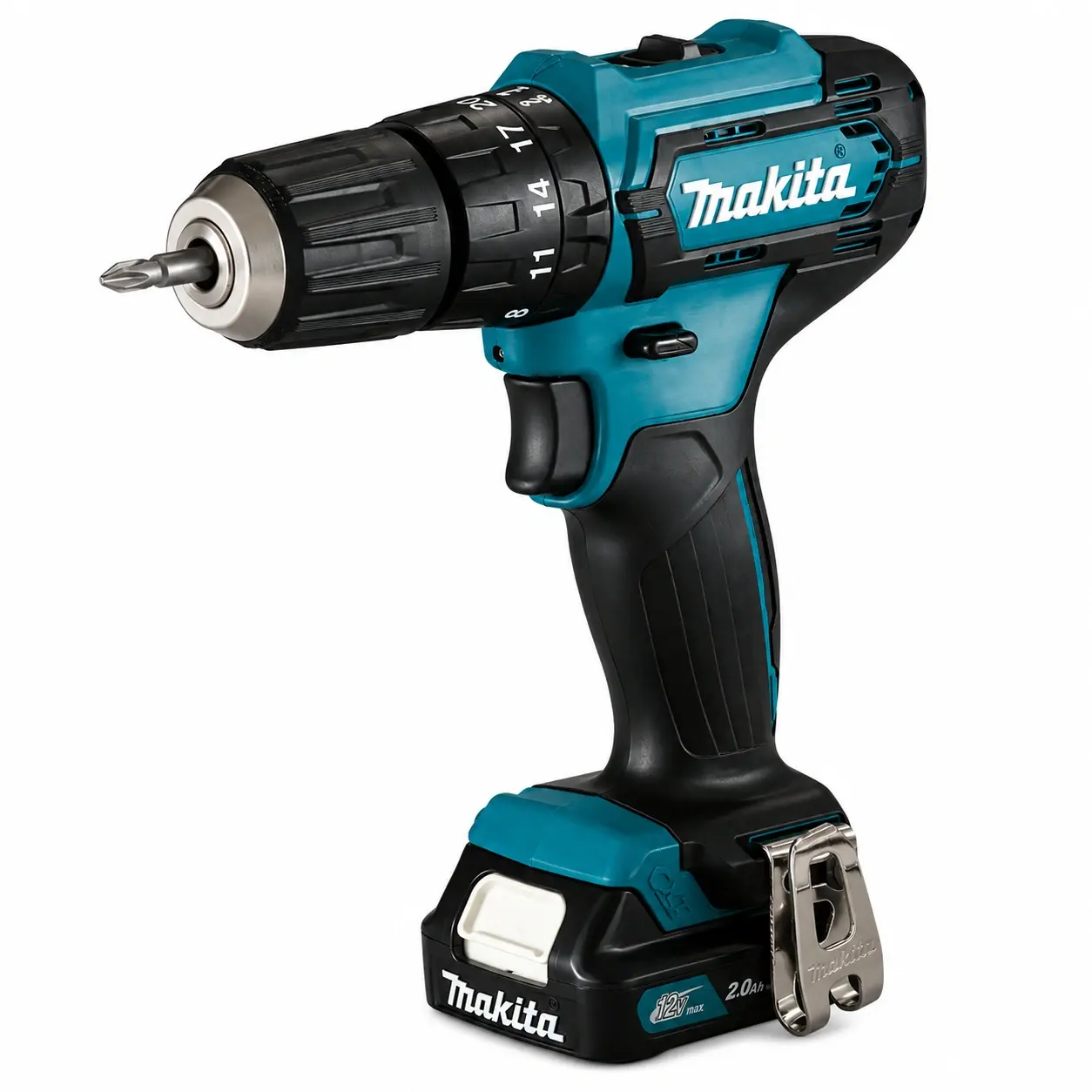 Makita Hp333Dwae 12V/2.0Ah/Lion Darbeli Matkap Vidalama