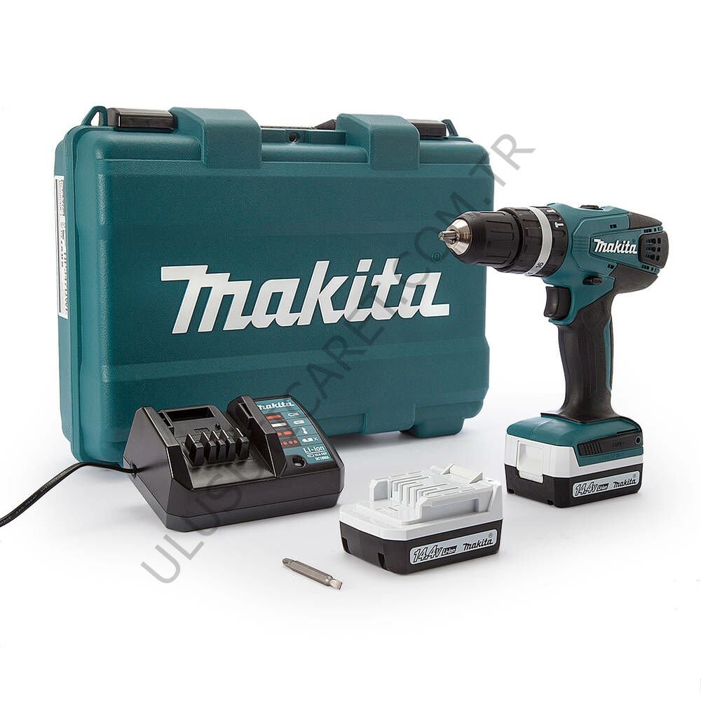 Makita HP347DWE Matkap Tornavida Akülü 14.4V 1.1A