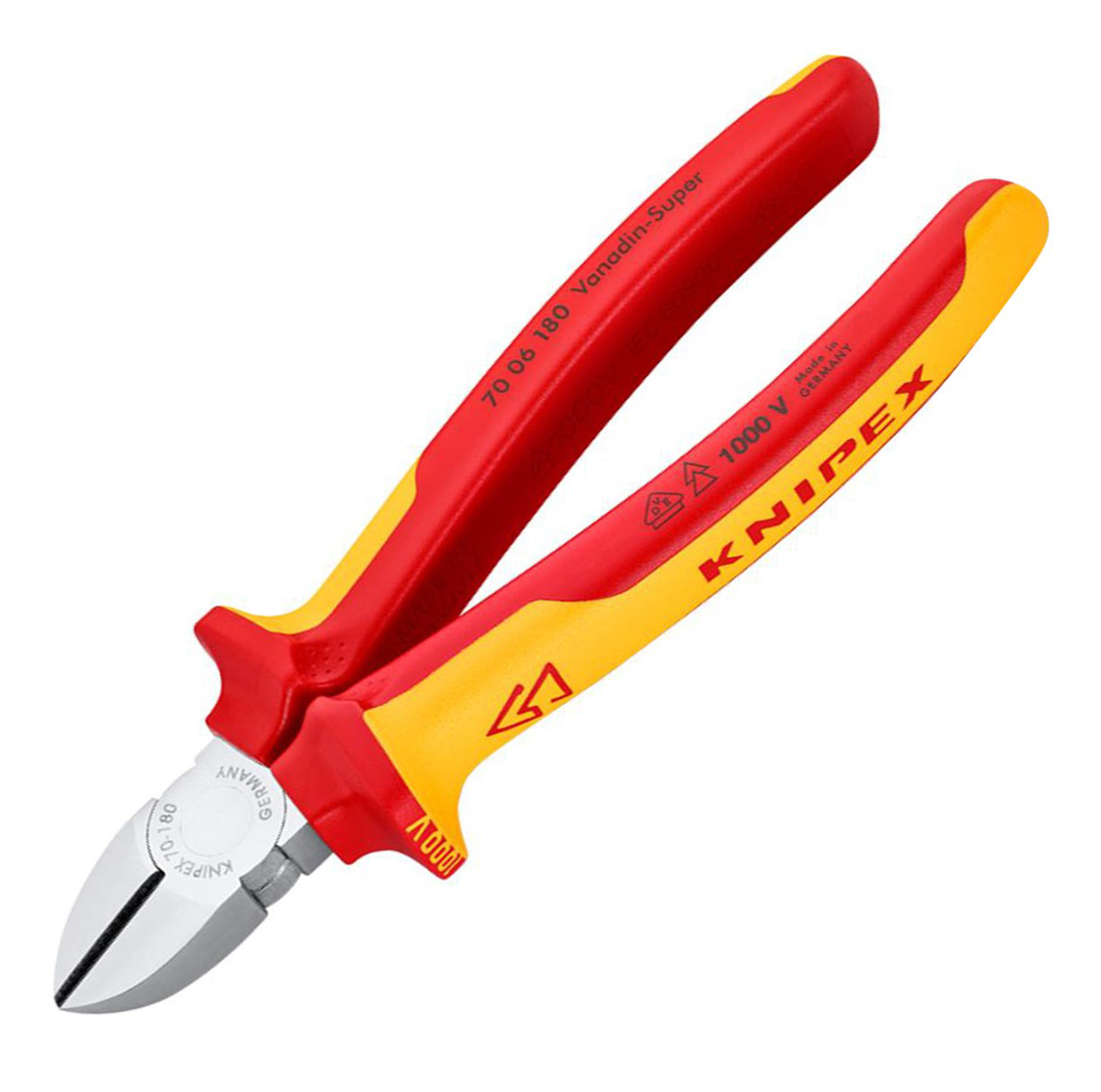 Knipex 140Mm Vde Elektrikçi Yan Keski