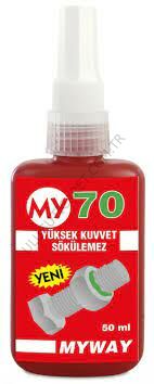 Myway Civata My-70 Sabitleyici 50 Ml Yüksek Sert.
