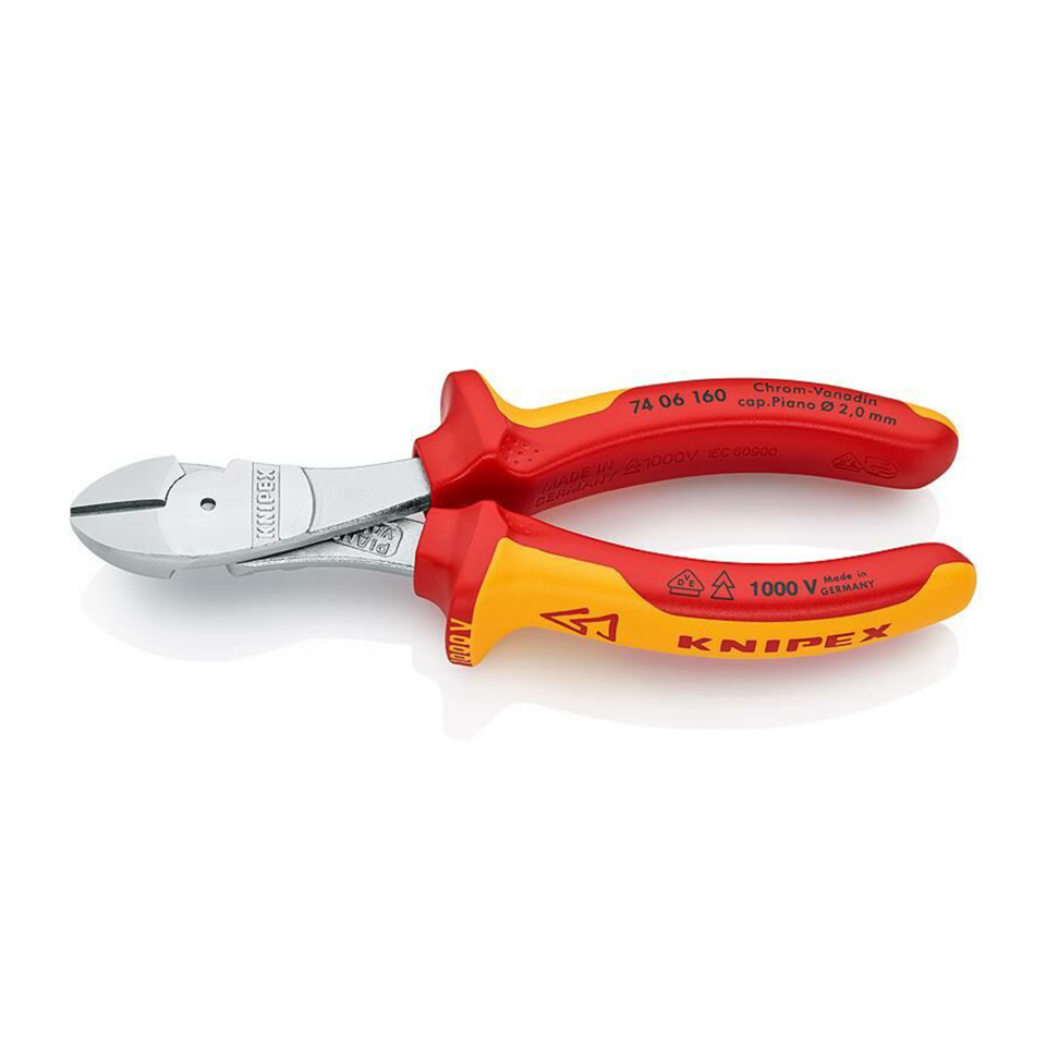 Knipex 160Mm Elektrikçi Ağır Tip Yan Keski