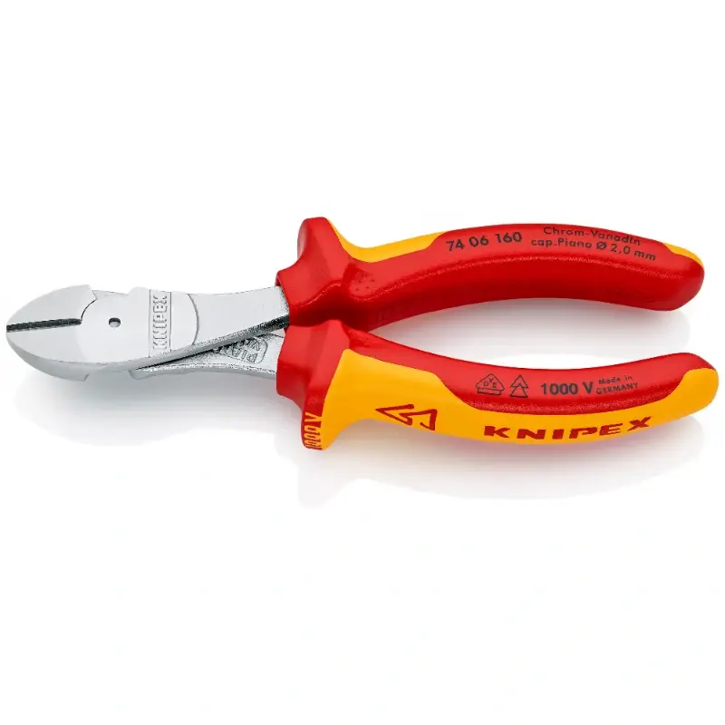 Knipex 160Mm Elektrikçi Ağır Tip Yan Keski