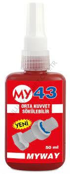 Myway My-43 Civata Sabitleyici 50 Ml Orta Sertlik