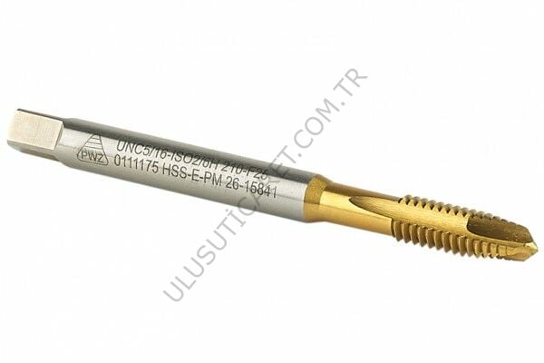 Gfb M10*1,5 Hss Titanyum Düz Makina Kılavuzu