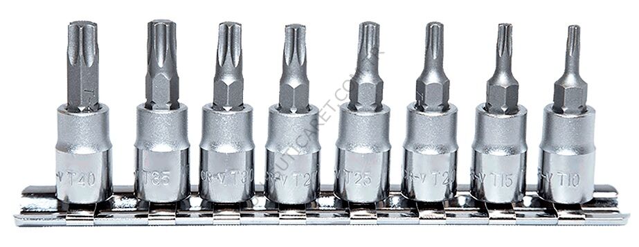 Nit 8 Parça 1/4 Torx Lokma Seti