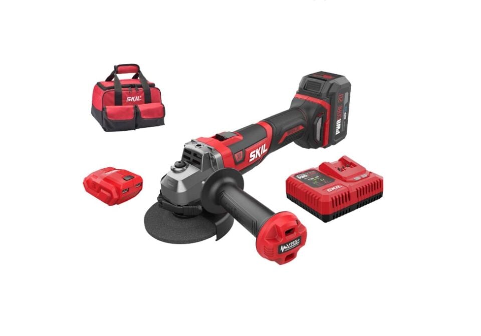 Skıl 3930DB Akülü Avuç Taşlama 125mm 20v 4.0Ah