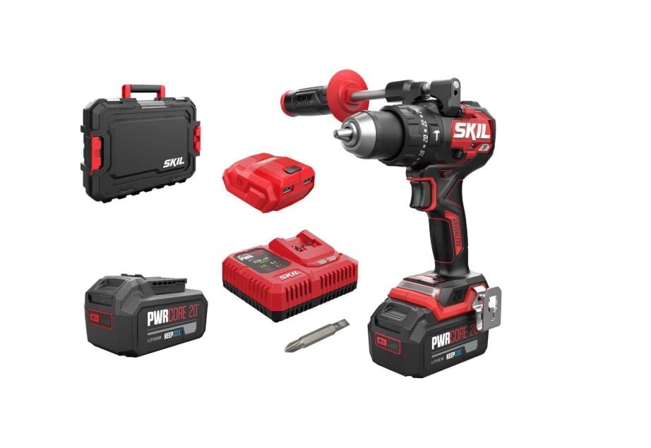 Skıl 3085HB Akülü Darbeli Matkap 20v 4.0Ah 130nm